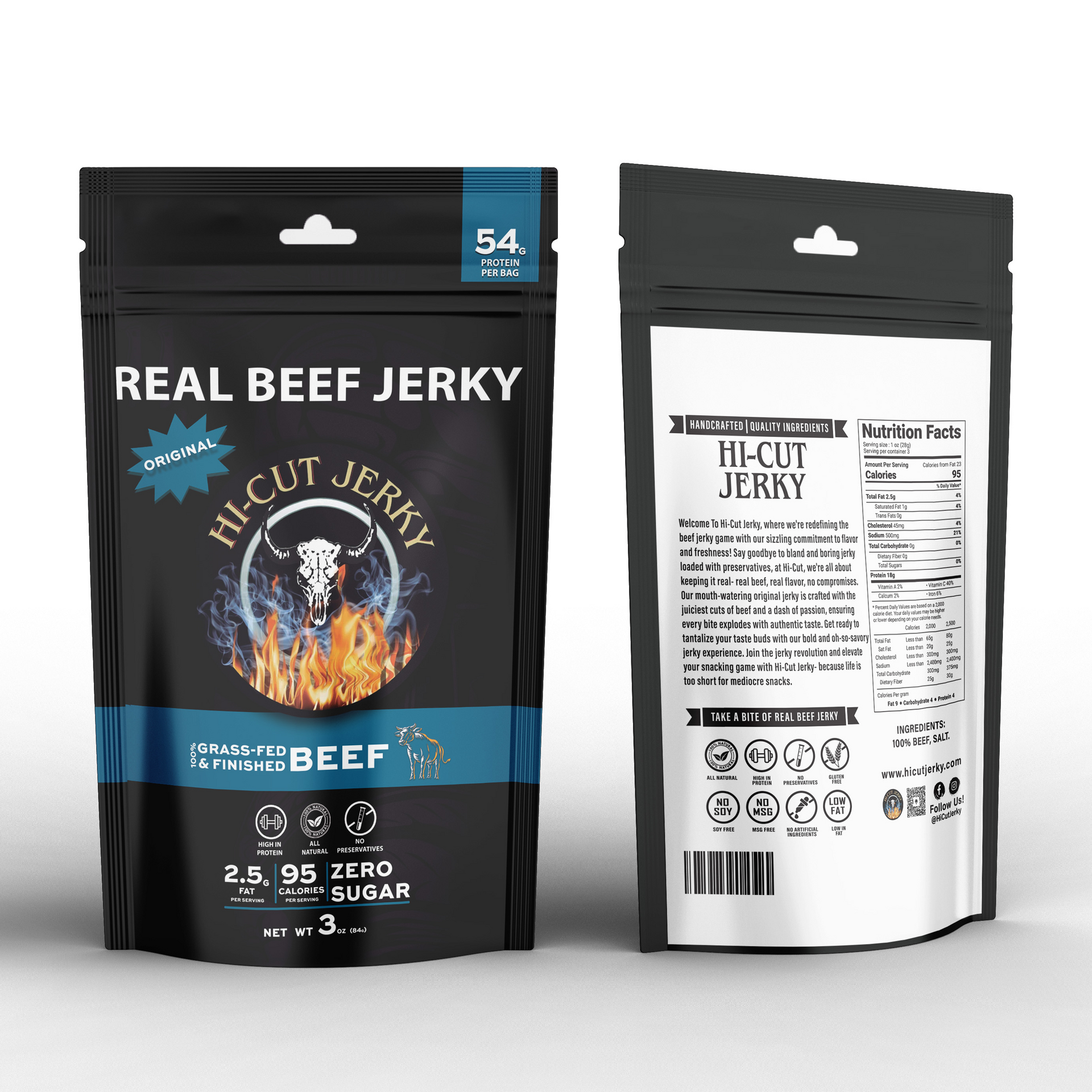 Hi-Cut Original Beef Jerky – 3 oz