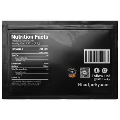 Sharable Jerky Chew Pouch — Bold Flavor, Big Protein, Ready to Share