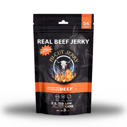 Hi-Cut BBQ Habanero Beef Jerky – 3 oz