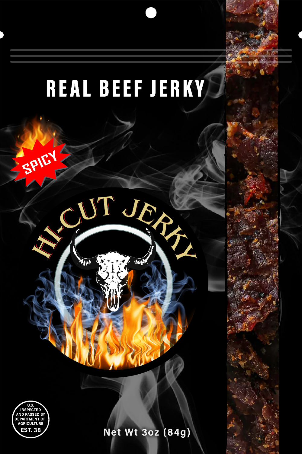 Spicy Hi-Cut Beef Jerky